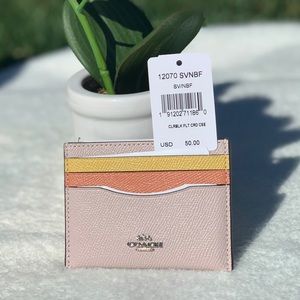 Coach Card Case in Colorblock